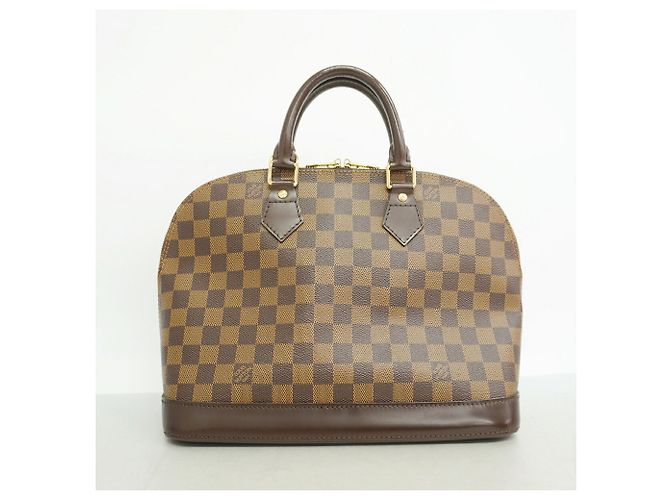 Borsa a mano Louis Vuitton Damier Alma N51131 Ebene Damier ebene - vista 9