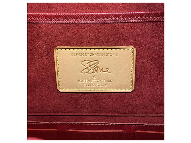 Bolsa de Ombro Louis Vuitton Monogram Amfar Three Marrom - vista 5