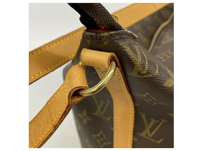 Bolsa de Ombro Louis Vuitton Monogram Amfar Three Marrom - vista 8