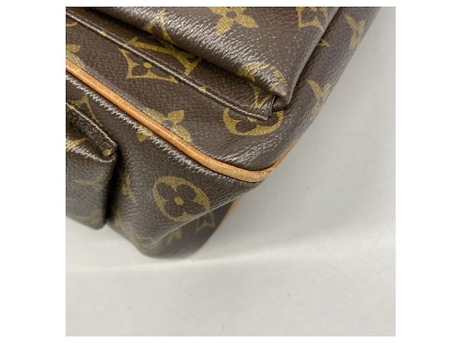 Borsa a tracolla Louis Vuitton Monogram Multiplicité Marrone - vista 6