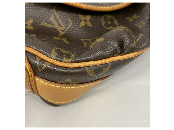 Louis Vuitton Monogram Tulum GM Schultertasche Braun - Ansicht 8
