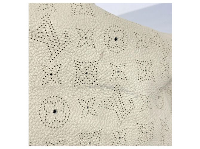 Borsa Louis Vuitton Mahina Neo L Bianco - vista 10