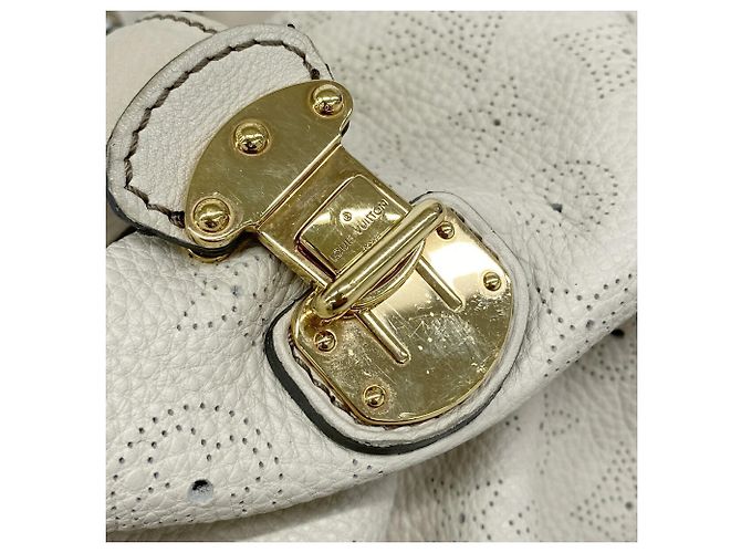 Borsa Louis Vuitton Mahina Neo L Bianco - vista 11