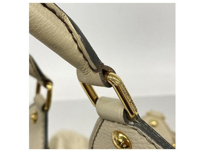 Borsa Louis Vuitton Mahina Neo L Bianco - vista 12