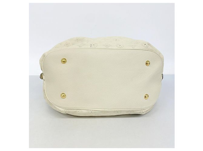 Borsa Louis Vuitton Mahina Neo L Bianco - vista 3