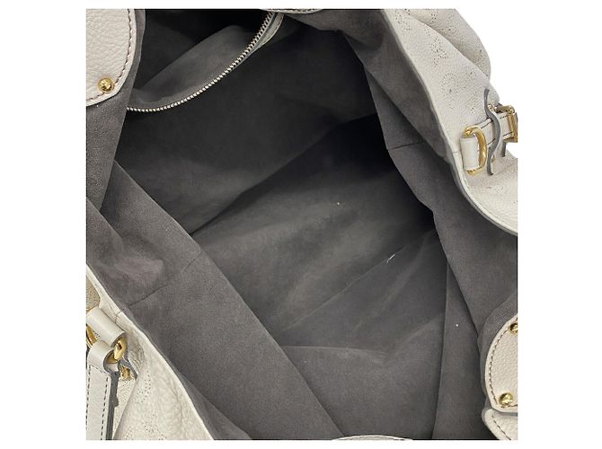 Borsa Louis Vuitton Mahina Neo L Bianco - vista 4