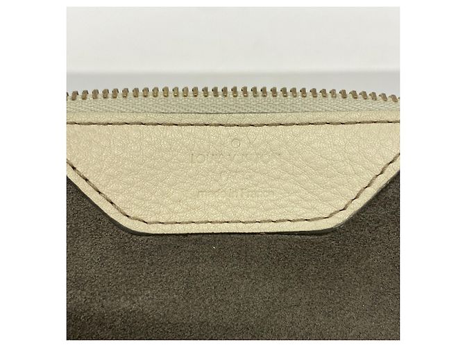 Borsa Louis Vuitton Mahina Neo L Bianco - vista 5