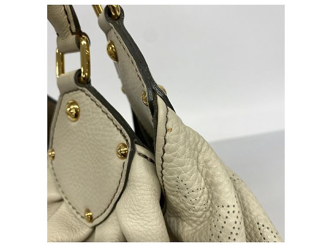 Borsa Louis Vuitton Mahina Neo L Bianco - vista 8