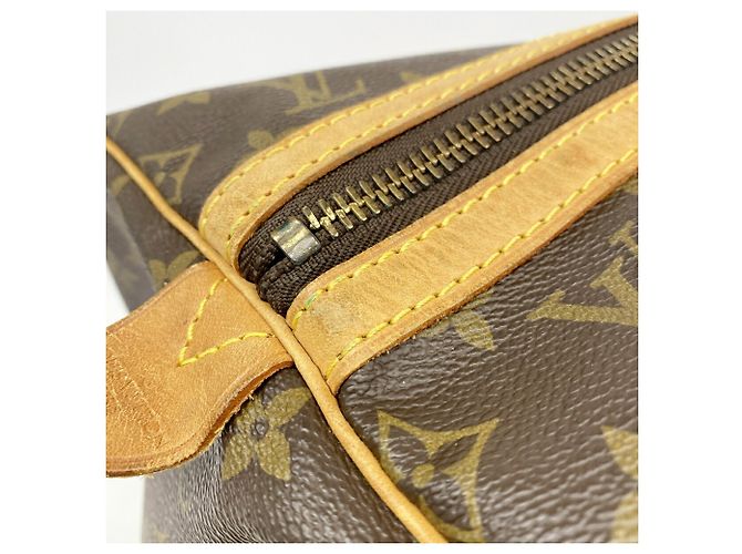 Bolso Louis Vuitton Boston Monogram Saxpool 55 Castaño - vista 12