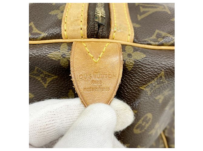 Bolso Louis Vuitton Boston Monogram Saxpool 55 Castaño - vista 5
