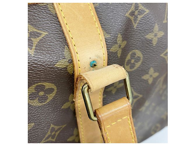 Bolso Louis Vuitton Boston Monogram Saxpool 55 Castaño - vista 6