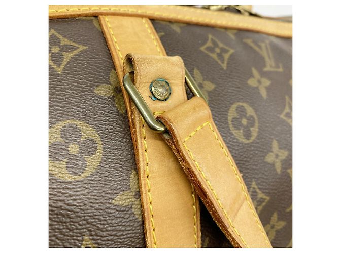 Bolso Louis Vuitton Boston Monogram Saxpool 55 Castaño - vista 7