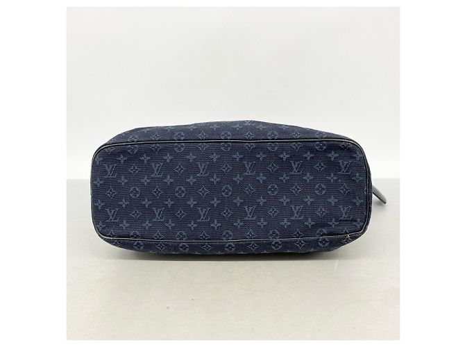 Louis Vuitton Monogram Mini Lucille GM Tote Bag Blau - Ansicht 3