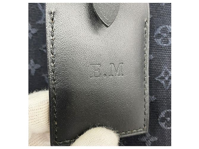 Louis Vuitton Monogram Mini Lucille GM Tote Bag Blau - Ansicht 6