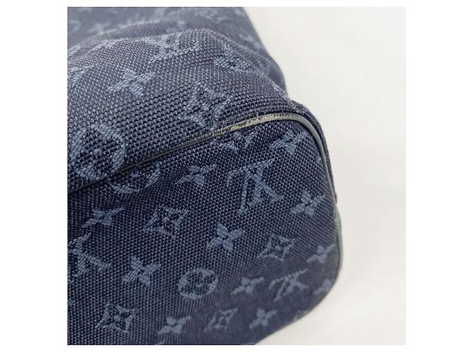 Louis Vuitton Monogram Mini Lucille GM Tote Bag Blau - Ansicht 7