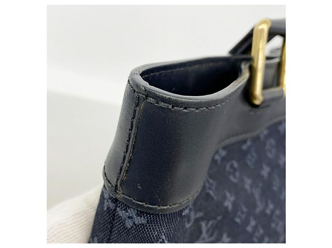 Louis Vuitton Monogram Mini Lucille GM Tote Bag Blau - Ansicht 8