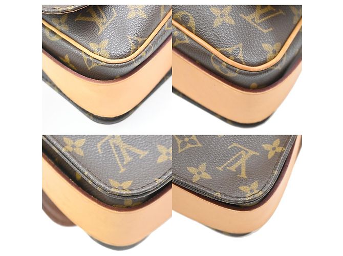 Louis Vuitton Cartouchiere Monogram Canvas MM Marrone - vista 7