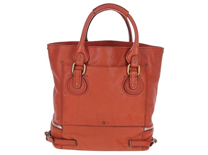 Chloé Chloe Paddington Leather Orange - Ansicht 2