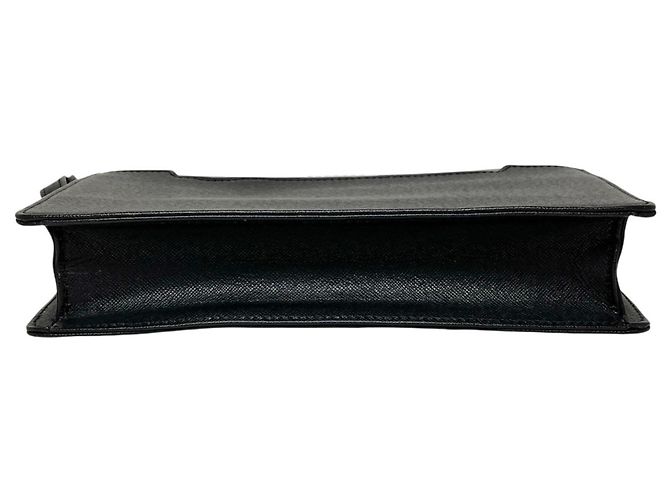 Clutch Burberry Second Bag in pelle Nero - vista 3