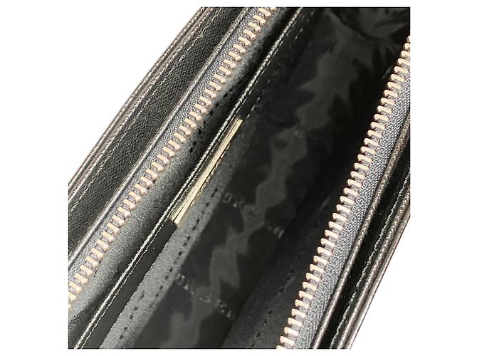 Clutch Burberry Second Bag in pelle Nero - vista 7