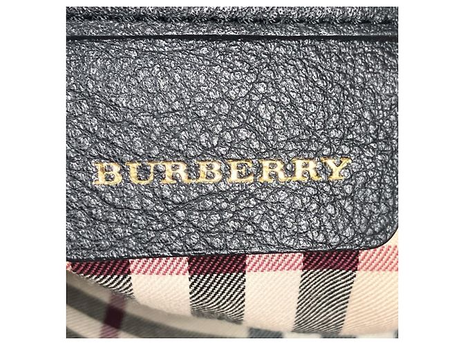 Burberry Schultertasche aus Leder Schwarz - Ansicht 4