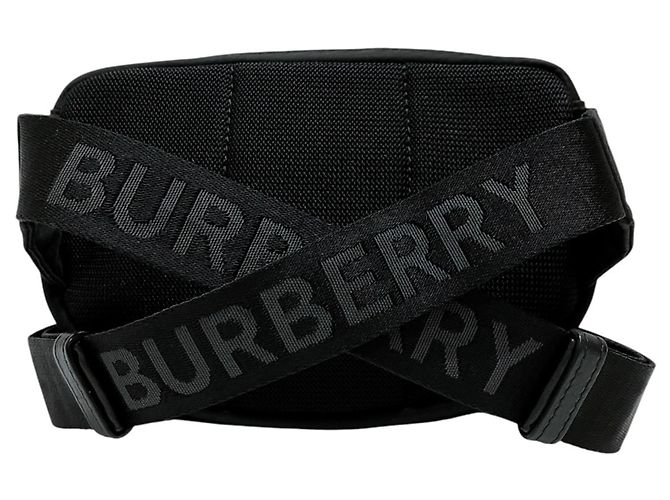 Marsupio Burberry in tela nera Nero - vista 2