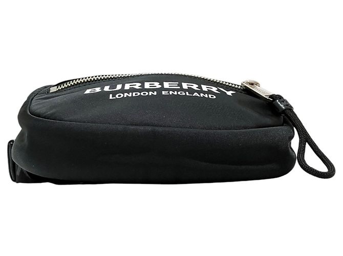 Marsupio Burberry in tela nera Nero - vista 3