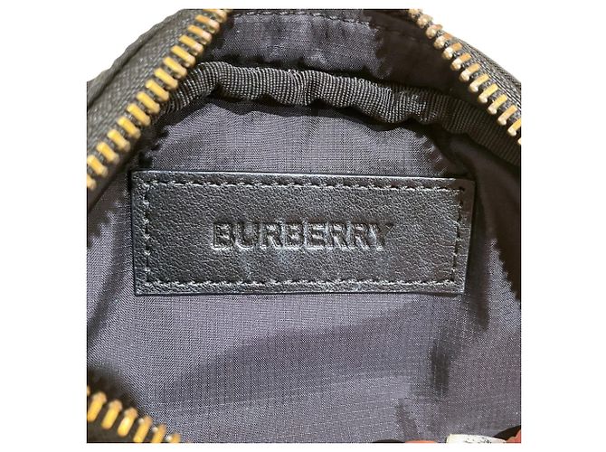 Marsupio Burberry in tela nera Nero - vista 4