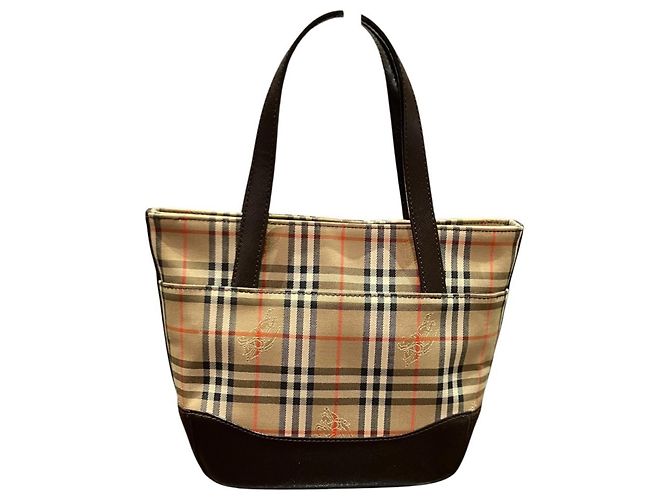 Borsa Burberry Shadow Horse Beige - vista 2