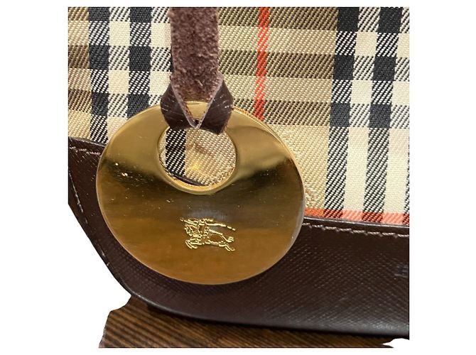 Borsa Burberry Shadow Horse Beige - vista 6