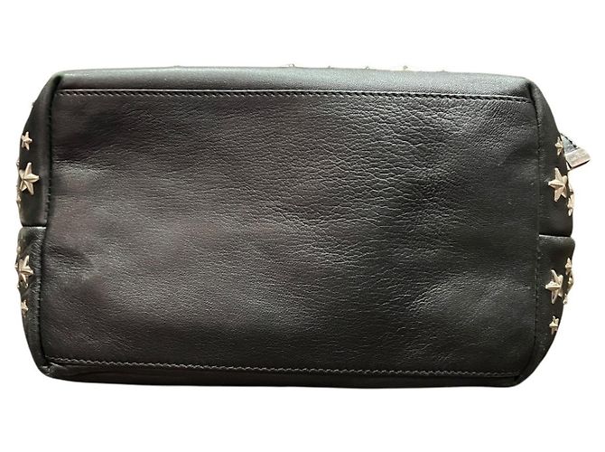 Borsa Tote Jimmy Choo Star Studded Sasha S Nero - vista 3