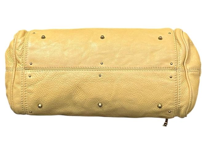 Borsa a mano in pelle Chloé Paddington Beige - vista 3