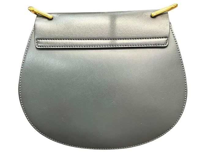 Chloé Drew Mini Bicolor Schultertasche mit Kette - Ansicht 2