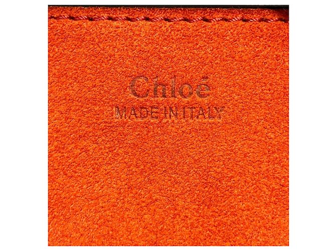 Chloé Drew Mini Bicolor Schultertasche mit Kette - Ansicht 4