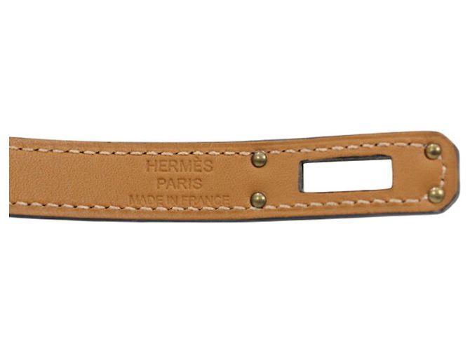 Hermès Hermes Mini Kelly Choker Negro Dorado - vista 7