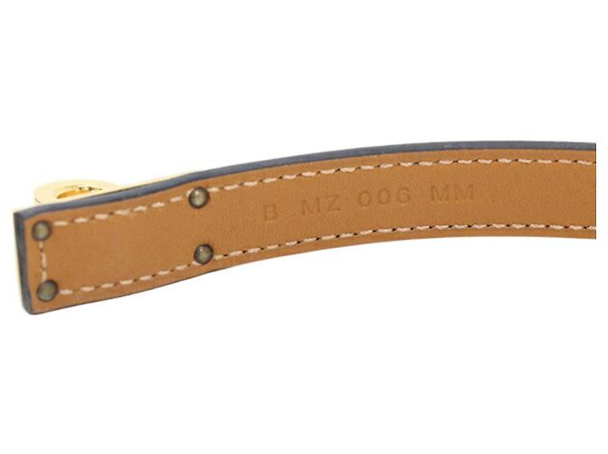 Hermès Hermes Mini Kelly Choker Negro Dorado - vista 9