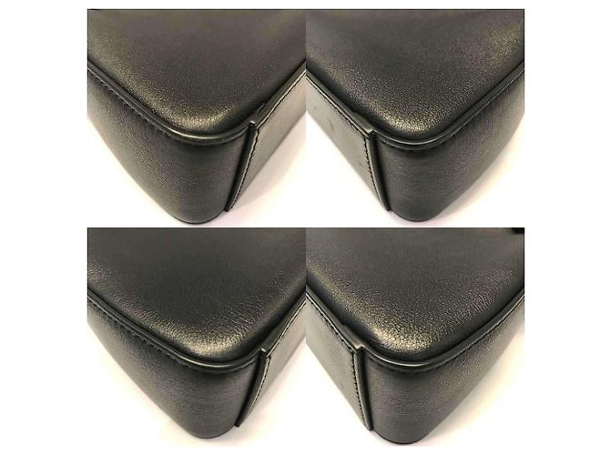 Borsa a tracolla Salvatore Ferragamo in pelle nera - vista 4