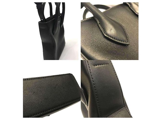 Borsa a tracolla Salvatore Ferragamo in pelle nera - vista 6