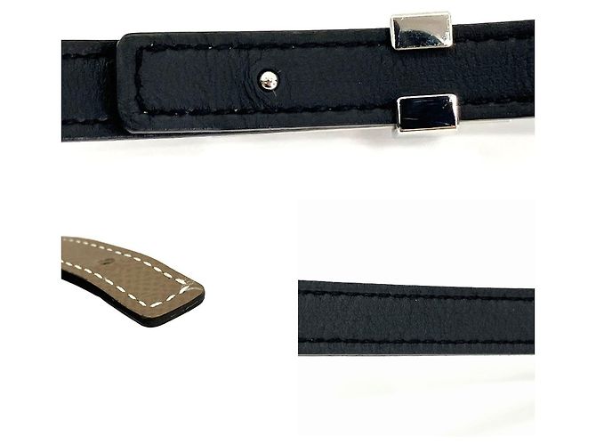 Hermès Hermes Collier de Chien Belt in Etoupe - view 6