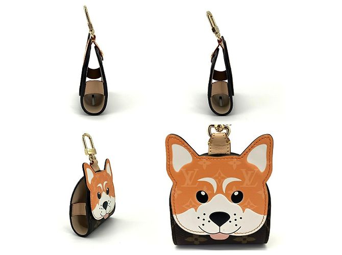 Supporto borsa Louis Vuitton Dog Shiba Inu - vista 3