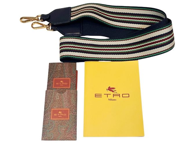 Borsa 2-Way Etro Love Trotter Blu navy - vista 5