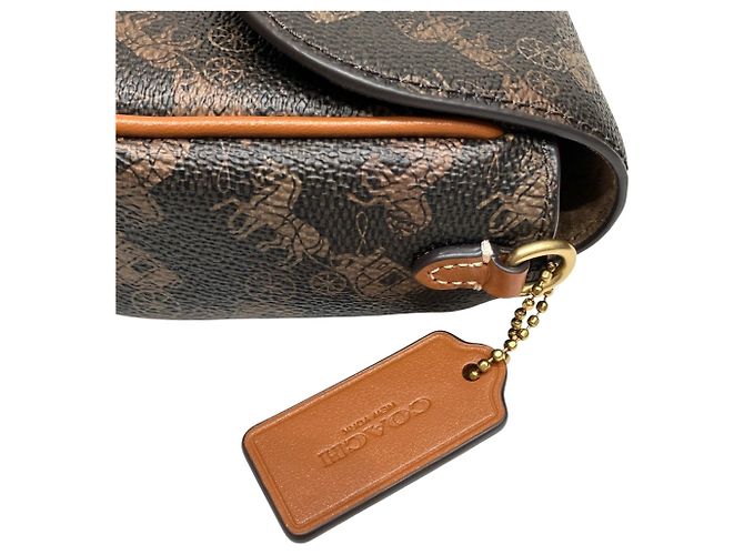 Bolso de cadena con solapa Coach Brooke Castaño - vista 9