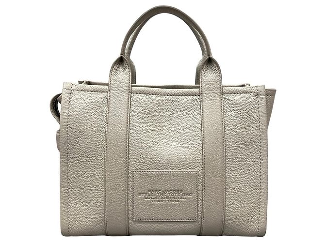 Saco Tote Marc Jacobs em couro Marrom Bege - vista 2