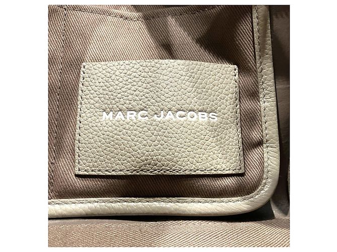 Saco Tote Marc Jacobs em couro Marrom Bege - vista 4