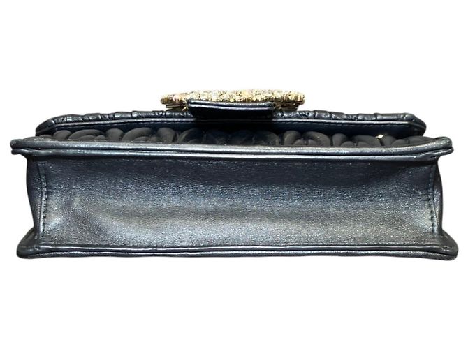 Borsa a tracolla Miu Miu in pelle marrone - vista 3