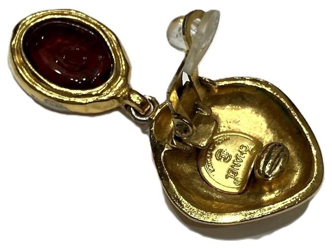 Orecchini a clip Chanel Mademoiselle D'oro - vista 4