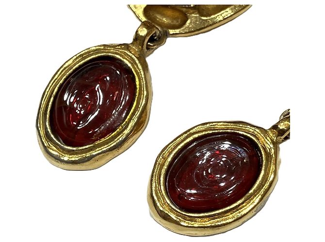 Orecchini a clip Chanel Mademoiselle D'oro - vista 6