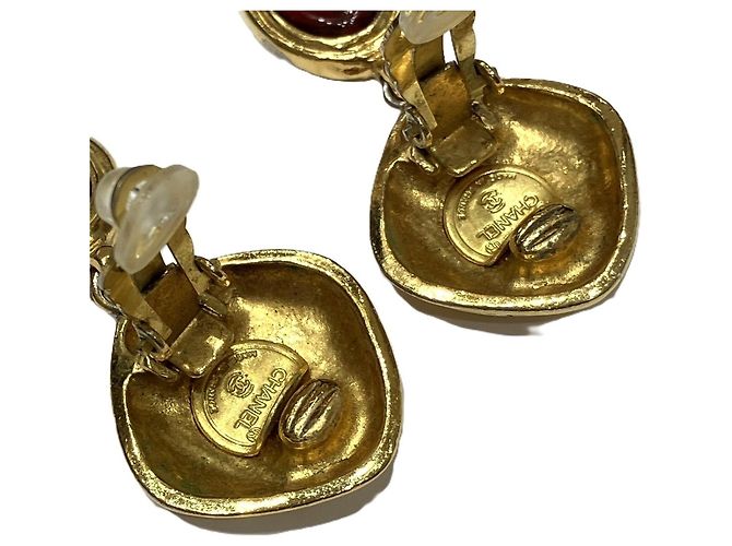 Orecchini a clip Chanel Mademoiselle D'oro - vista 7