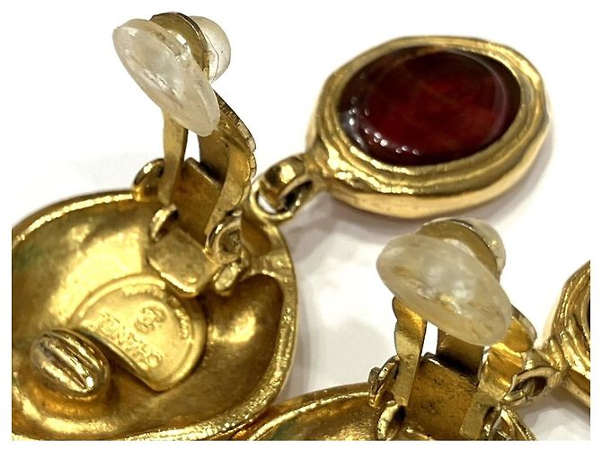 Orecchini a clip Chanel Mademoiselle D'oro - vista 8