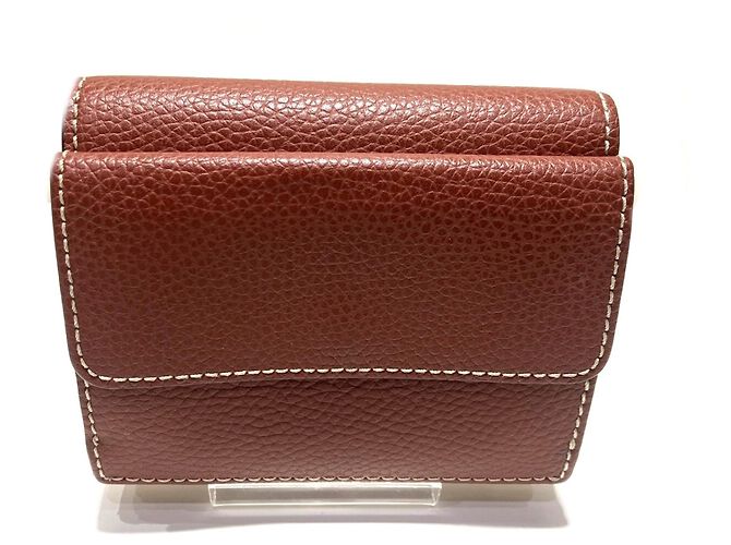 Cartera Chloé Daryl Tri-fold Castaño - vista 2